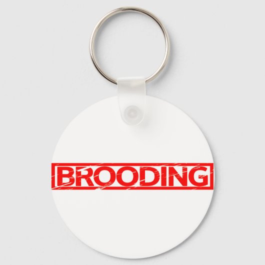 Brooding Stamp Sleutelhanger (Voorkant)