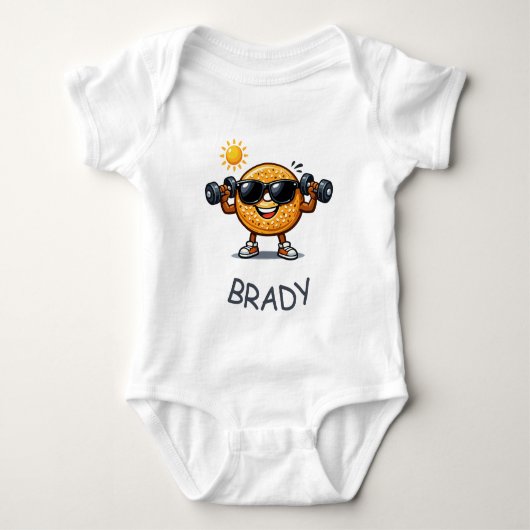 Broodje Bagel Romper (Voorkant)