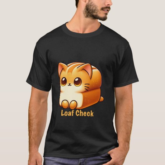 Broodje Controle Kat T-shirt (Voorkant)