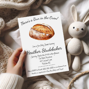 Broodje in de Oven, Baby Shower met Brood Laaf Kaart