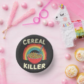 Broodje Killer Mens Eten Grappige Ware Misdaad Papieren Kommen (Feest)