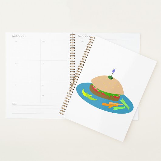 Broodje met Veggie Sides Fun Food Planner