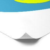 Broodje met Veggie Sides Fun Food Poster (Hoek)