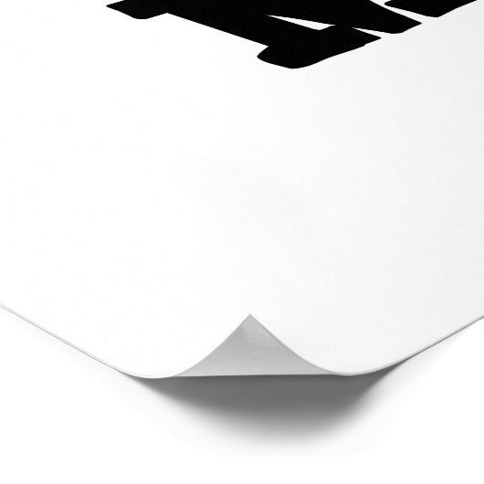 Broodje Model Grappig Voedsel Sushi Roll Pun Poster (Hoek)