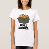 Broodje Model Grappig Voedsel Sushi Roll Pun T-shirt (Voorkant)