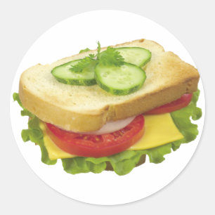broodje ronde sticker