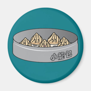 Broodje van Dim Sum van de Bol van de Soep van Magneet