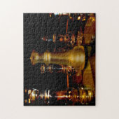 Broodje voor schaakfoto's van amberglas legpuzzel (Verticaal)