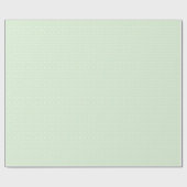 Broodje witte pokadots op Bleke melkwitte Jade Gre Cadeaupapier (Vlak)