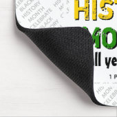 Broodje zwarte geschiedenis Maand BHM Scripts Whit Muismat (Hoek)