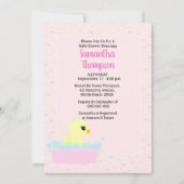 Broodjes Rubber Ducky Baby Shower-uitvindingen Kaart (Voorkant)