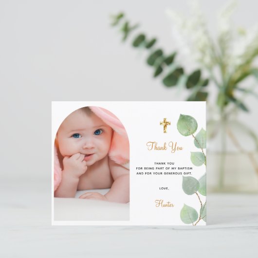 Broodkraammeisje eucalyptus foto bedankt (Staand voorkant)