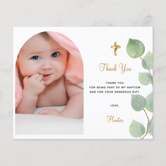 Broodkraammeisje eucalyptus foto bedankt (Voorkant)