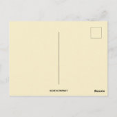 Broodkuikens afkomstig van paasscheuten van reuzen briefkaart (Achterkant)