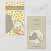 Broodkuikens en kippen visitekaartje (Voorkant / Achterkant)