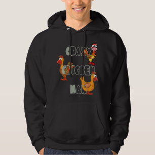 Broodkuikens van kippen voor mannen hoodie