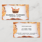 broodmand | gebak visitekaartje (Voorkant / Achterkant)