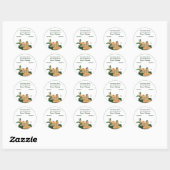 Broodmand Productlabel Ronde Sticker (Vel)
