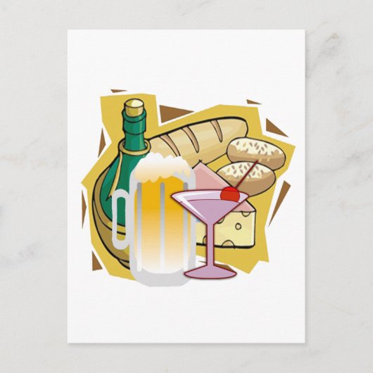 broodpartij briefkaart (Voorkant)