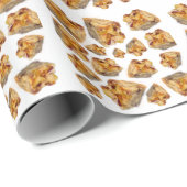 Broodpudding patroon cadeaupapier (Rol Hoek)