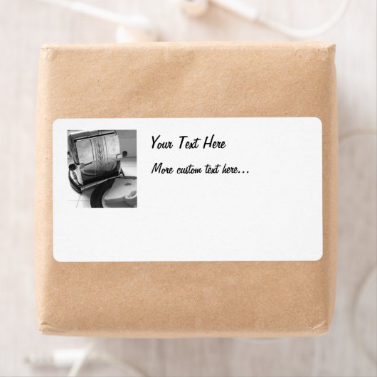 broodrooster Art Aangepast verzendlabel (Insitu)