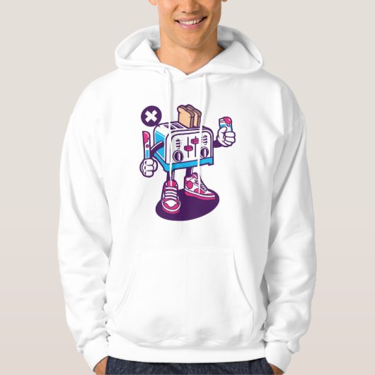 Broodrooster Hoodie (Voorkant)