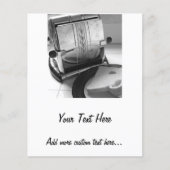  broodrooster Keuken Art Custom Flyers (Voorkant)