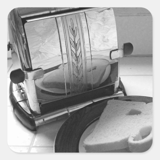   broodrooster keuken Art Stickers (Voorkant)