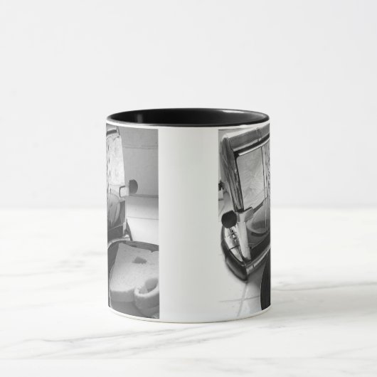  broodrooster keuken kunst mok (Midden)