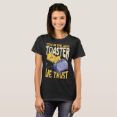 Broodrooster Kostuum Schattige Toast Brood T-shirt (Voorkant volledig)