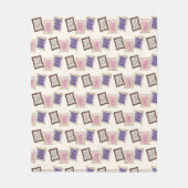 broodrooster ontbijt snoep gebakken brood fleece deken (Voorkant)