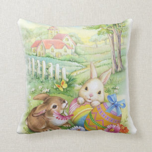  broodroosters met eitjes en kerken kussen