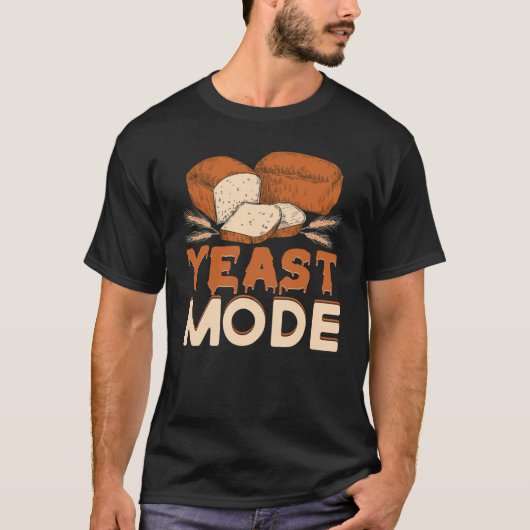 Broodschrijfmachine voor gist t-shirt (Voorkant)