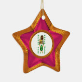 Broodster: houthargie keramisch ornament (Rechts)