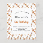 Broodverjaarfeest katten blanke gouden meid (Voorkant)