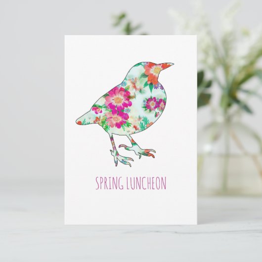 Broodvogel Kaart (Staand voorkant)