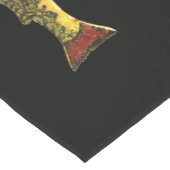 Brook-, bruine- en regenboogforel korte tafelloper (Hoek)