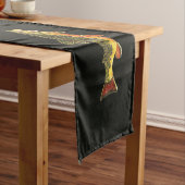 Brook-, bruine- en regenboogforel korte tafelloper (Voorbeeld)