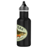 Brook forel bum Humoureuze vliegen Waterfles (Rechts)