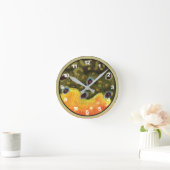 Brook forel Fly Fishing Decor Ronde Klok (Huis)
