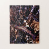 Brook-forel in het water legpuzzel (Verticaal)