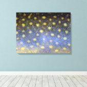 Brook forel schalen fotografie canvas afdruk (Insitu (Houten vloer))