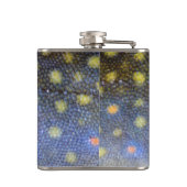 Brook forel schalen fotografie heupfles (Achterkant)