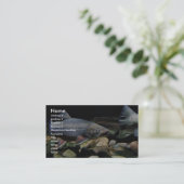 Brook forel visitekaartje (Staand voorkant)