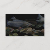 Brook forel visitekaartje (Achterkant)