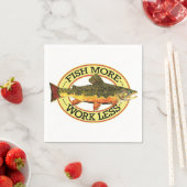 Brook-forel vliegen servet (Insitu)