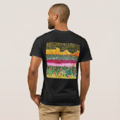 Brook, regenboog, bruine forelhuiden t-shirt (Achterkant volledig)