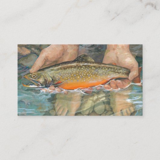 Brook sjabloon Visitekaartje (Voorkant)