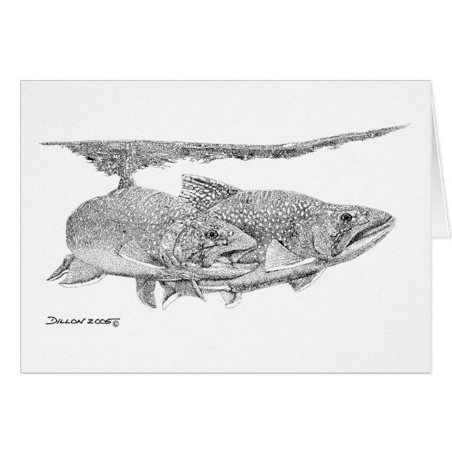 Brook Trout (Voorkant Horizontaal)