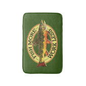 Brook Trout Angling Badmat (Voorkant Verticaal)